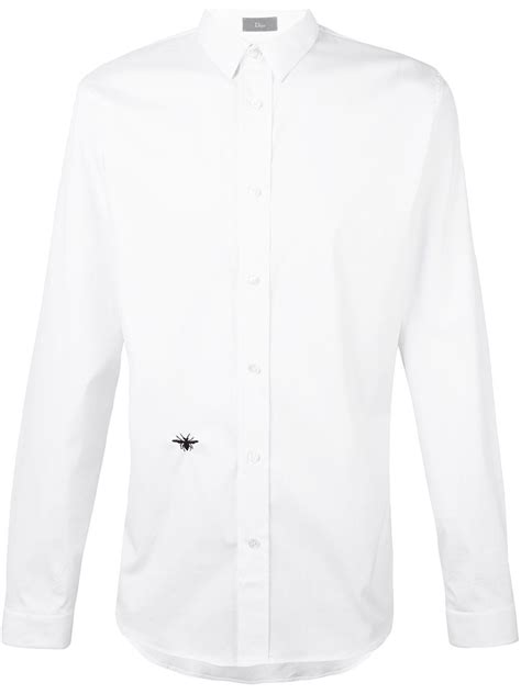 chemise blanche dior homme